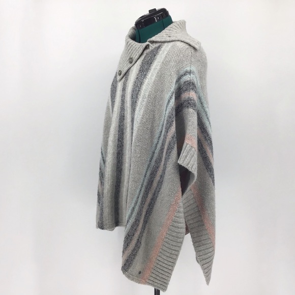 Eddie Bauer Knit Poncho with Open Sides, XS/S - Picture 3 of 16